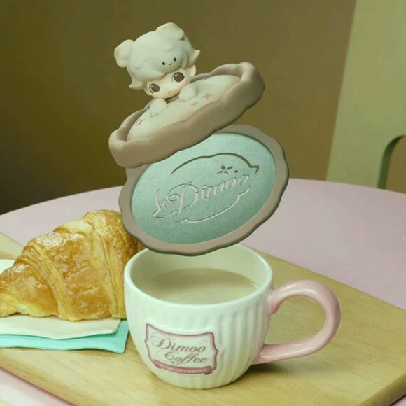 DIMOO WORLD Coffee Cup POP MART New In Box Authentic - Picture 1 of 10